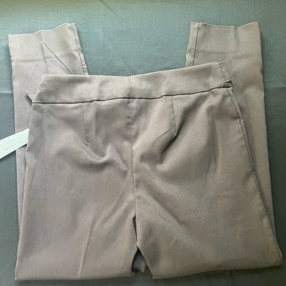 NWT Zac + Rachel Pull-On Slim Ankle Trousers - Picture 13 of 14